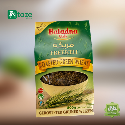 Arabic & Turkish staple food baladna freekeh