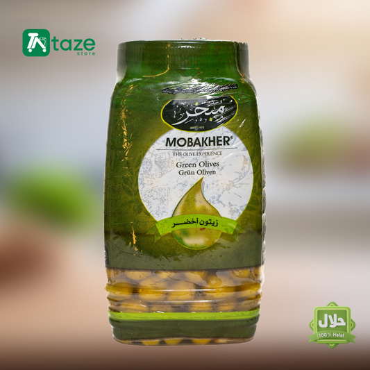 halal canned food mobakher green olives