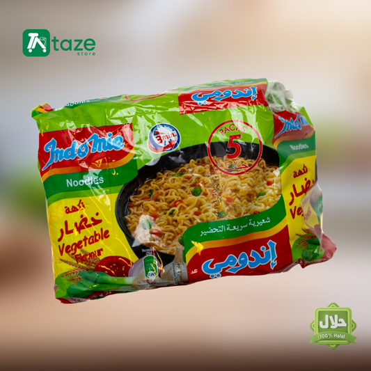 halal staple food indomie vegetables